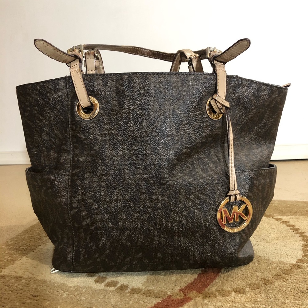 Vintage Authentic MK Tote-EUC